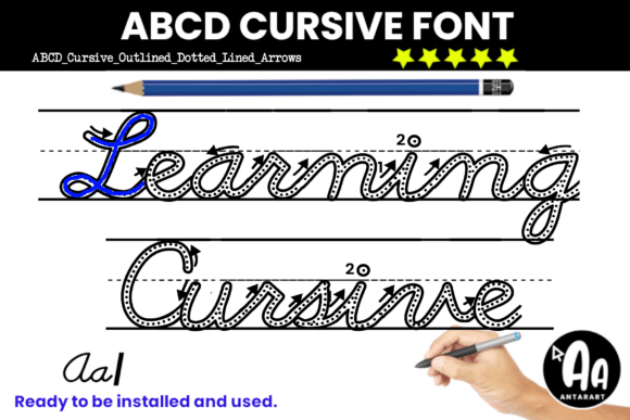 Abcd Cursive Outline Dotted Arrows Lined: A Practical Guide