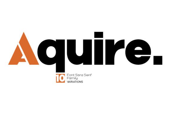 Aquire: A Modern Sans Serif for Clear Brand Communication