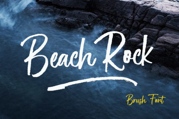 Beach Rock: A Creative Font for Modern Branding