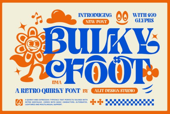 Bulky Foot: Retro Playfulness Meets Modern Edge