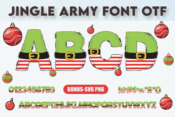 Deploy Festive Cheer: The Jingle Army Alphabet