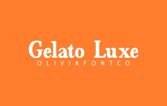 Gelato Luxe: Infusing Handwritten Warmth into Modern Design