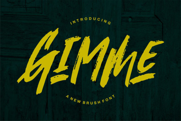 Gimmi: The Cool, Urban Display Font for Modern Creators
