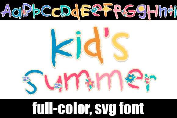 Kid's Summer: Capturing Childhood Joy in Full Color
