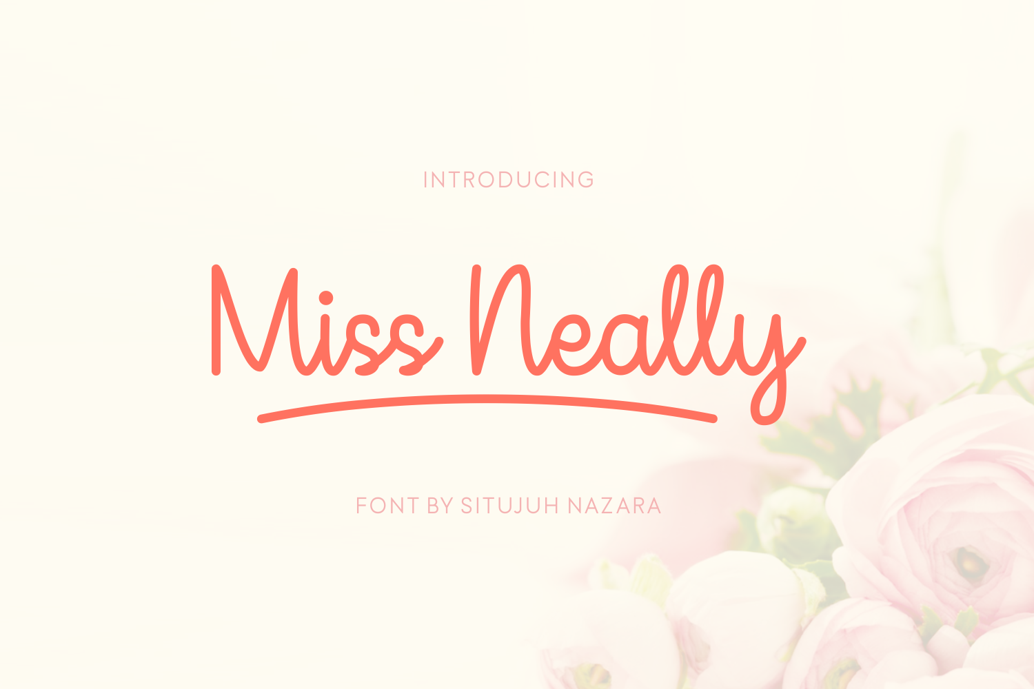 Miss Neally: The Smooth Script Font for Elegant Branding