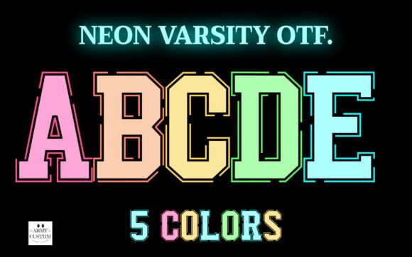 Neon Varsity: Crafting Bold, Youthful Brand Identities