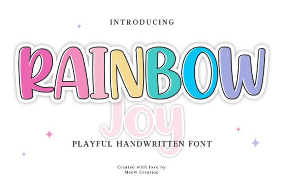 Rainbow Joy: Adding a Playful Touch to Your Creative Projects