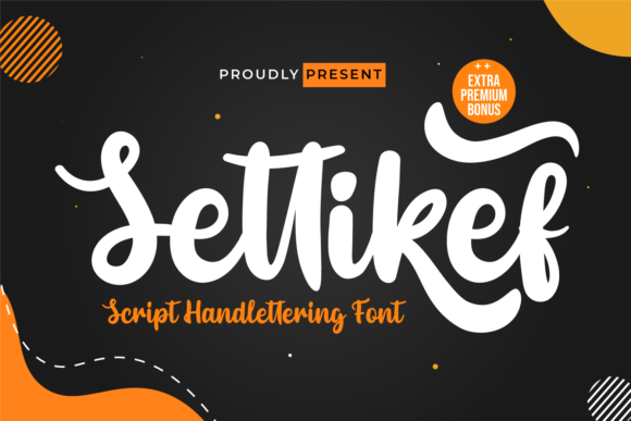 Settikef: The Brush Pen Script for Modern Creators