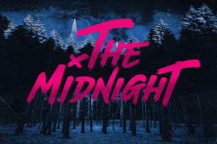The Midnight: A Typeface with Neon Glow and Gothic Soul